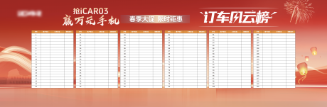 源文件下載【訂車風云榜背景】編號：59480031105517358