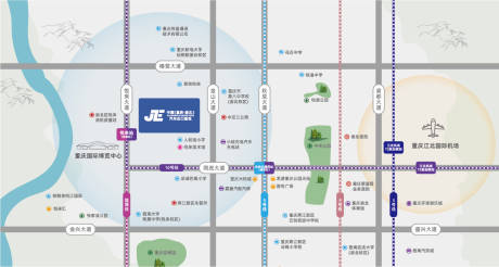 源文件下載【享設計】搜索編號：31390031324134637【悅來區位圖】
