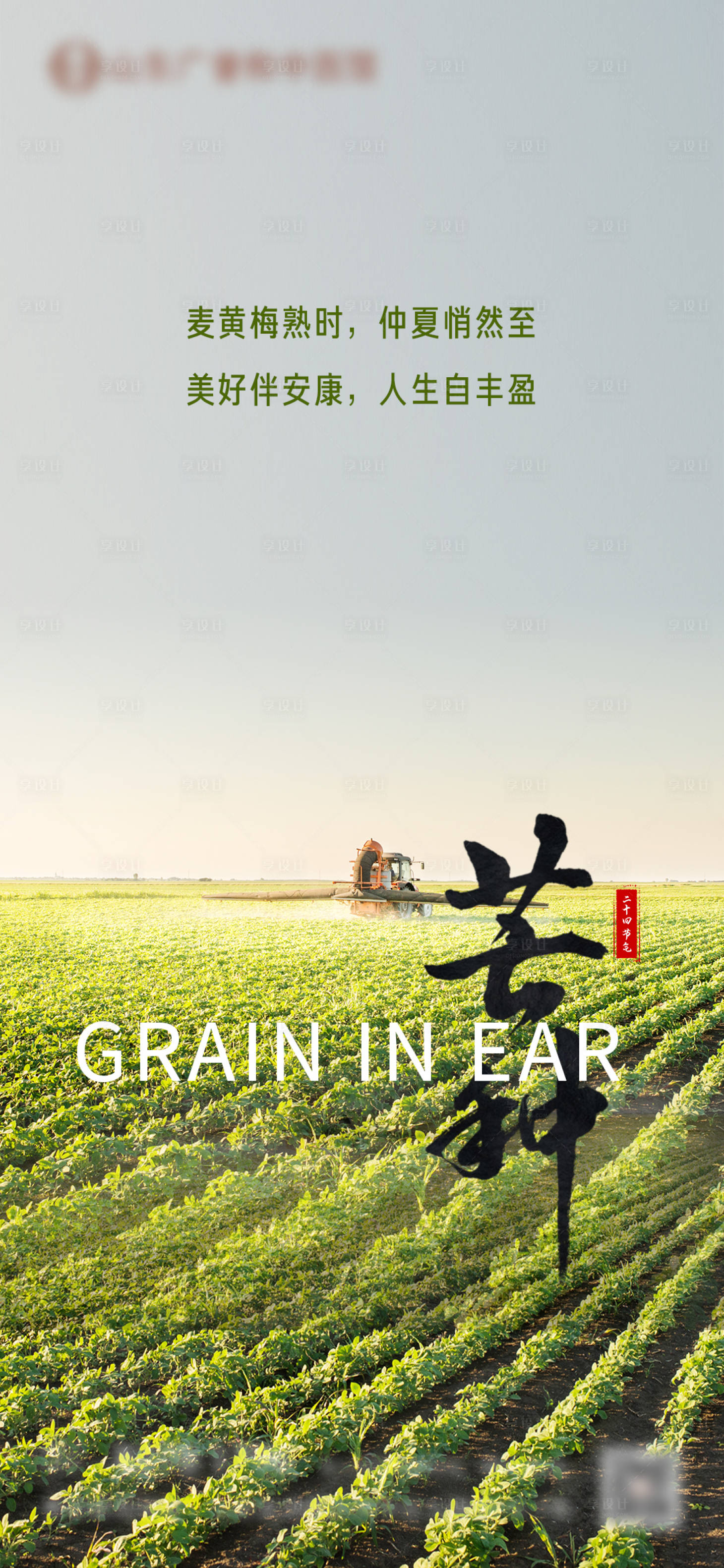 源文件下載【享設(shè)計(jì)】搜索編號(hào)：18550031161309078【芒種海報(bào)】