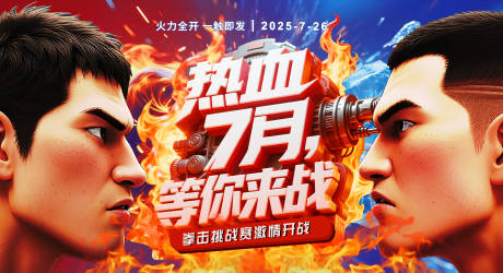 源文件下载【拳击赛主视觉】编号：24000031369683780