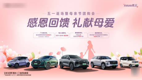 源文件下載【母親節汽車團購會背景】編號：14670031175443282