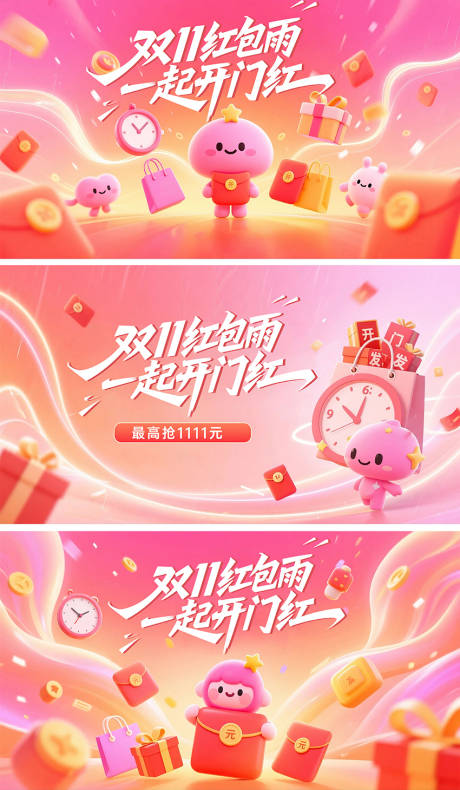 源文件下載【雙11活動宣傳海報banner】編號：74010031354908097