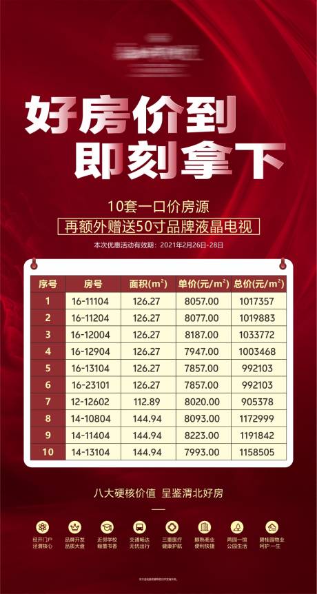 源文件下载【享设计】搜索编号：11000031177831136【地产特价房展示】
