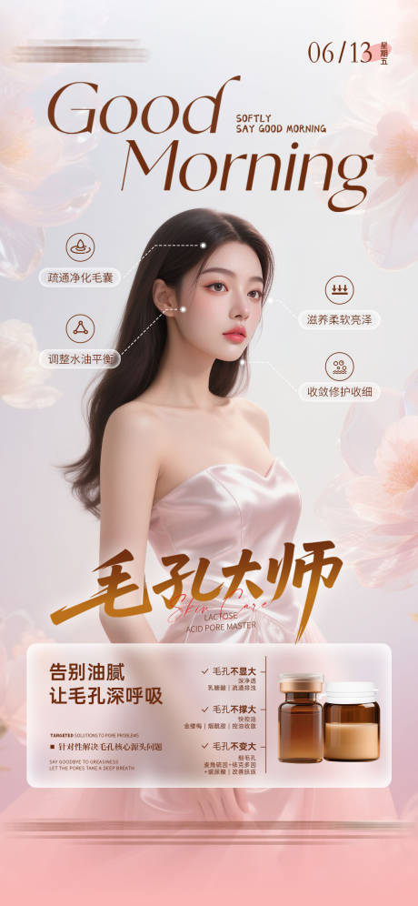 源文件下载【医美人物项目日签早安图】编号：47620031325547267