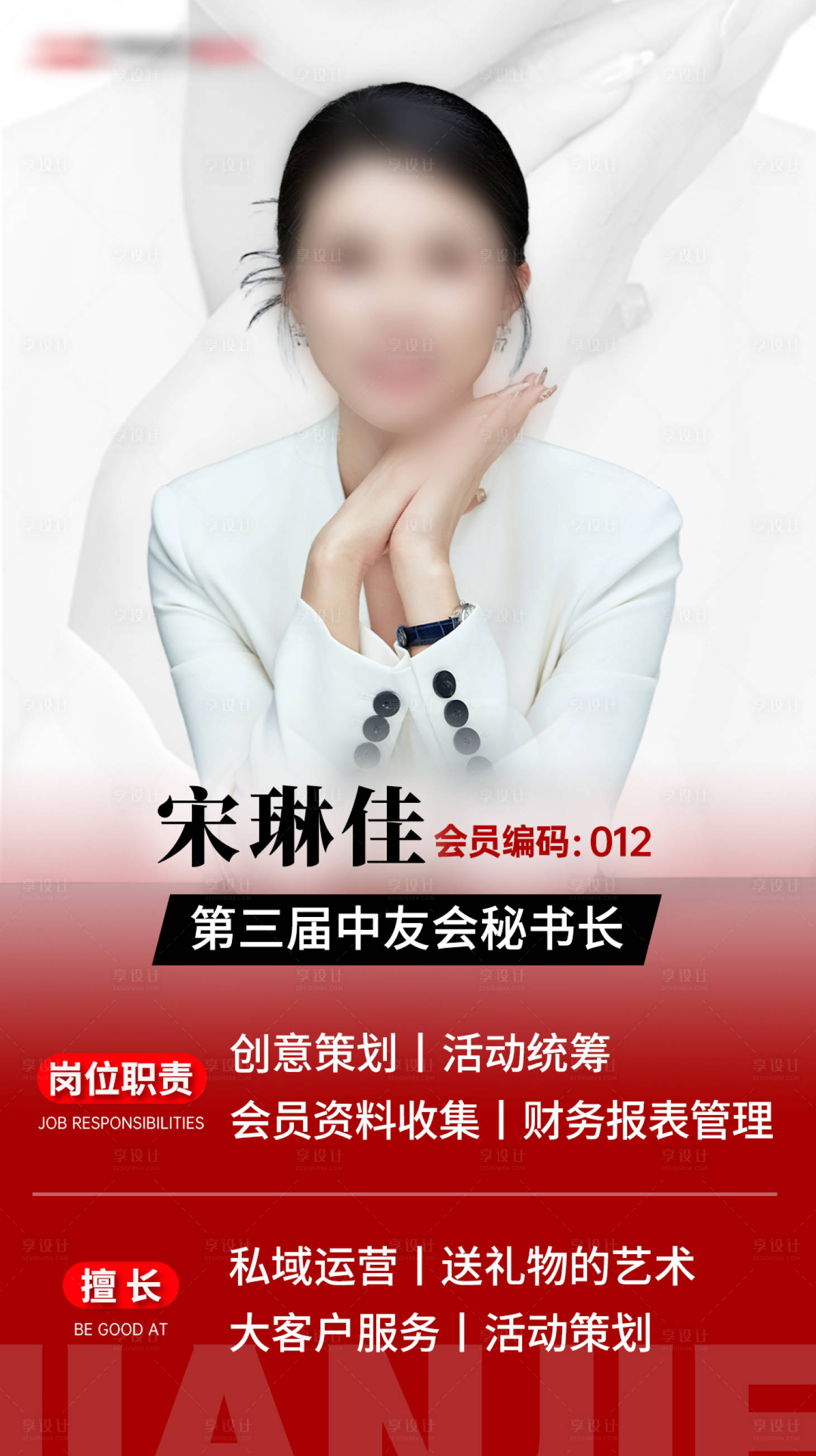 源文件下载【享设计】搜索编号：96280031273848799【人物简介海报】