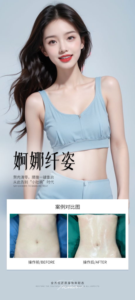 源文件下载【腰腹案例海报】编号：55590031212867970