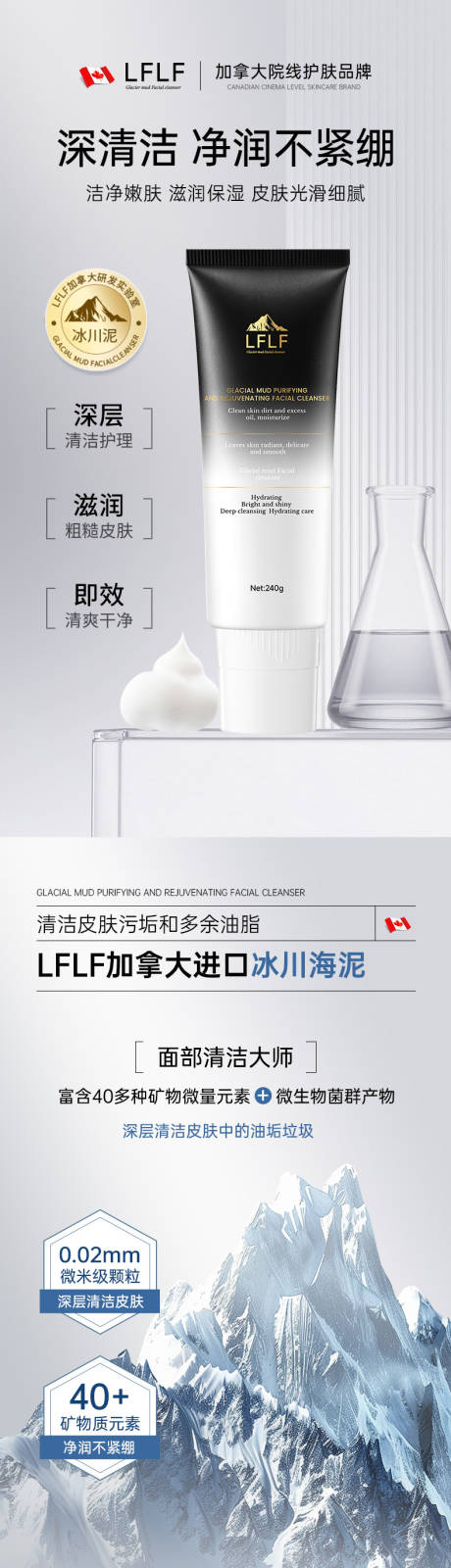 源文件下載【男士洗面奶護膚品電商詳情頁】編號：25230031444361722