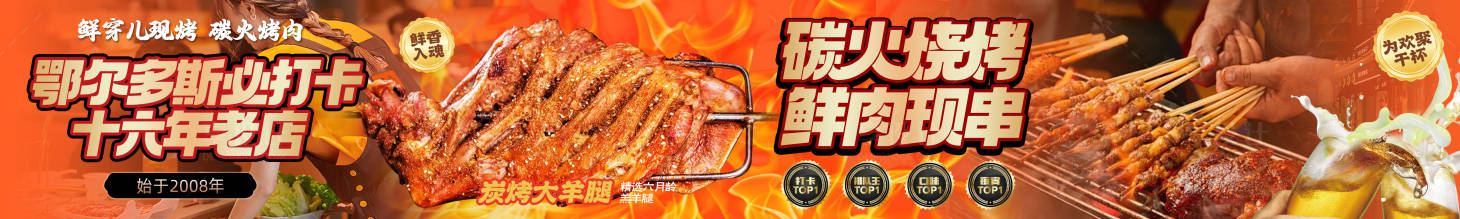 源文件下載【碳火燒烤美味輪播圖】編號：69070031459147137