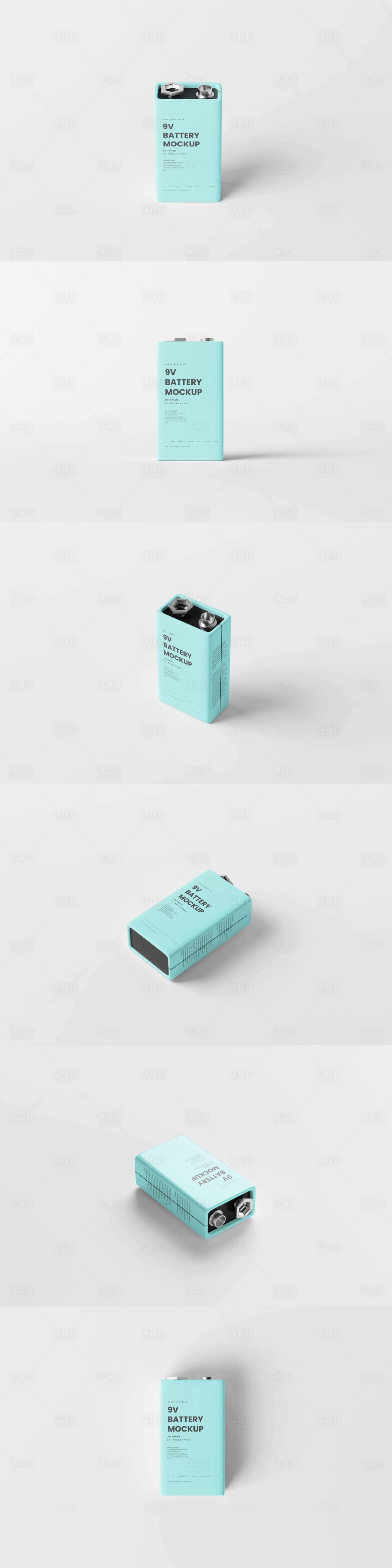 源文件下载【享设计】搜索编号：78090031149796880【电池贴图样机】