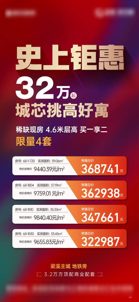 源文件下载【特价房海报】编号：84780031175945086