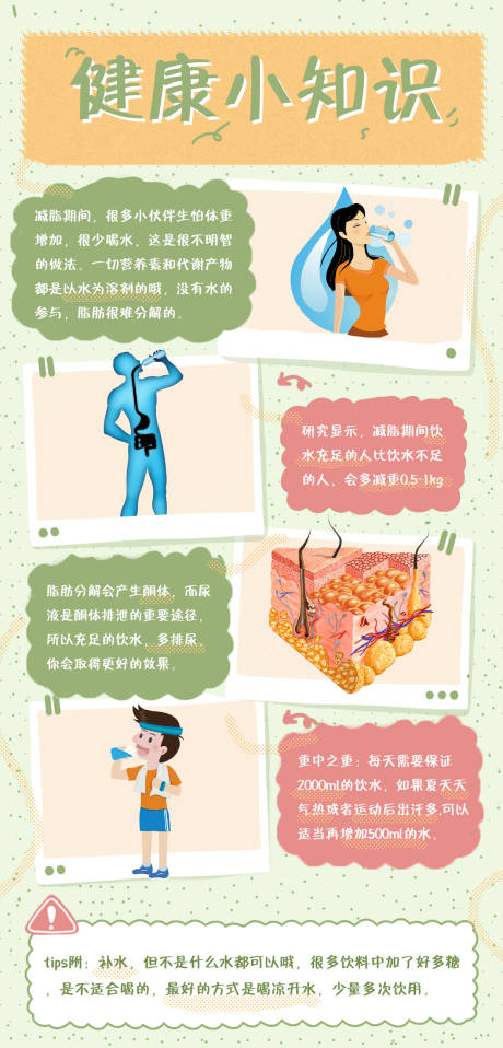 健康科普知识海报