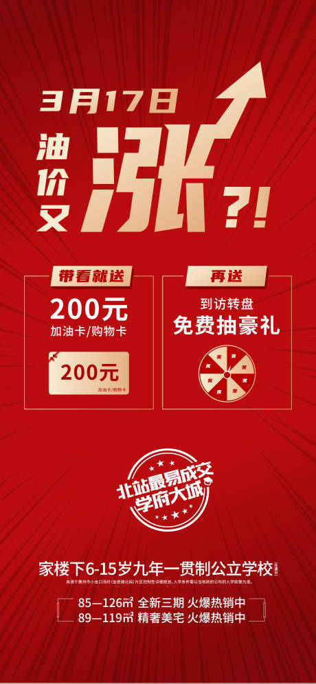 源文件下载【地产油价大字报海报】编号：59160031500229397