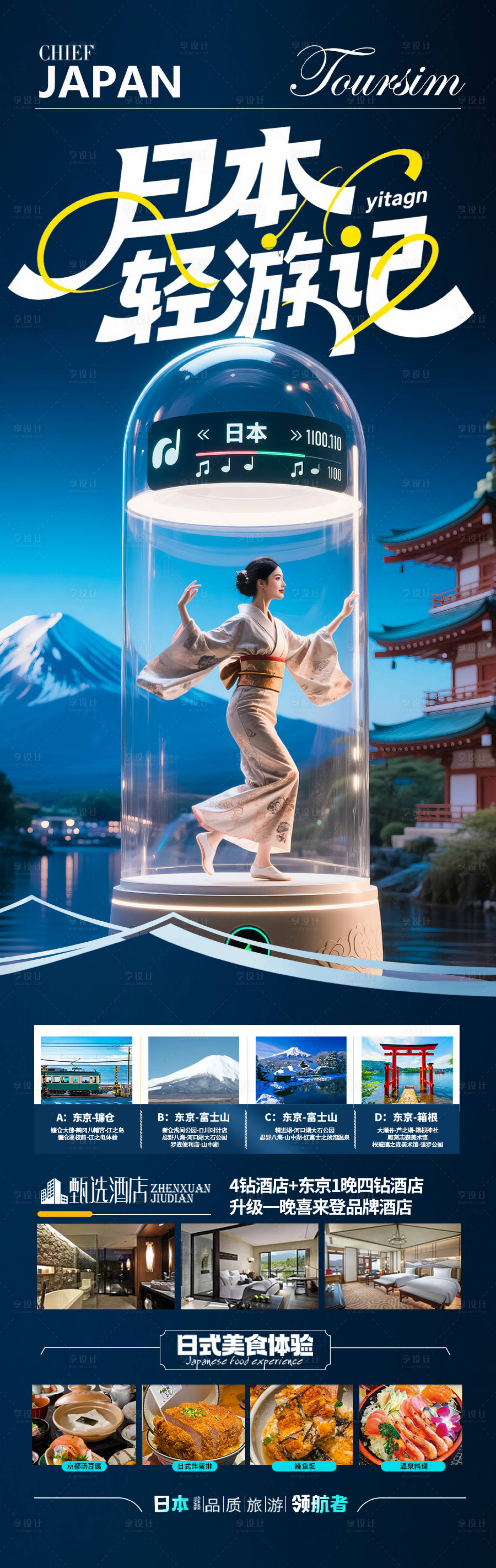 源文件下載【享設計】搜索編號：37800031389506849【日本旅游海報 】