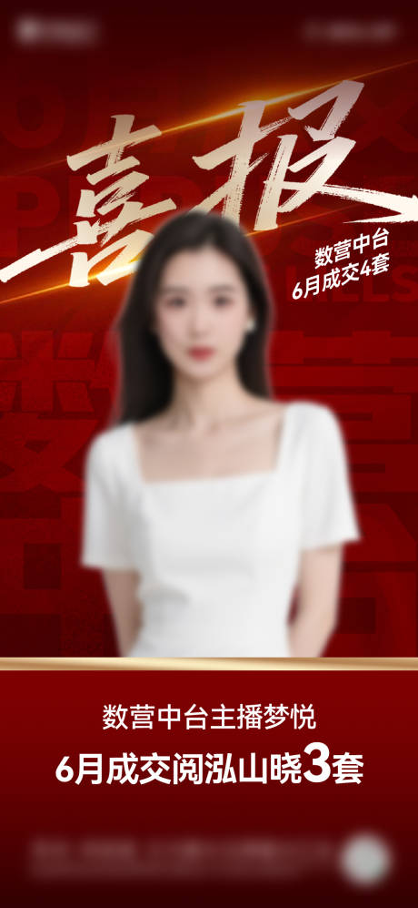 源文件下載【享設計】搜索編號：32210031385973159【人物喜報海報】