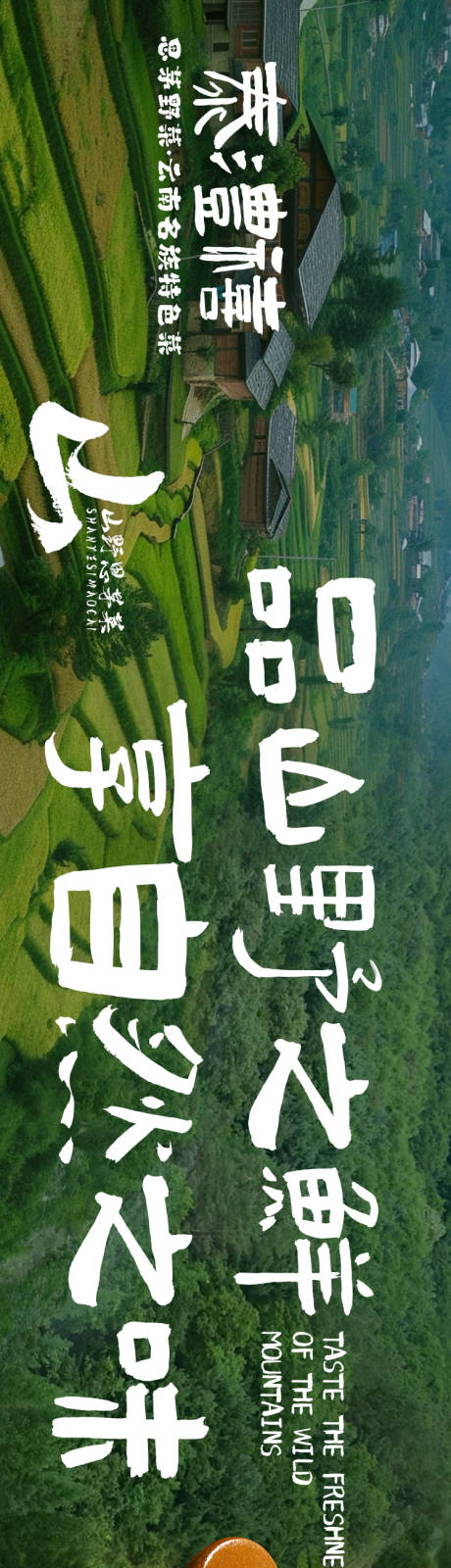 源文件下载【大众点评山野农家菜五连图长图海报】编号：56620031538942828