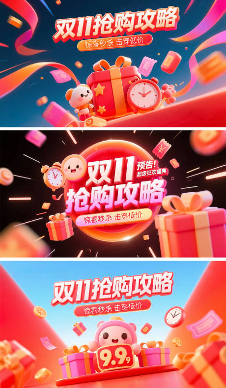 源文件下载【双11促销海报】编号：65450031426414910
