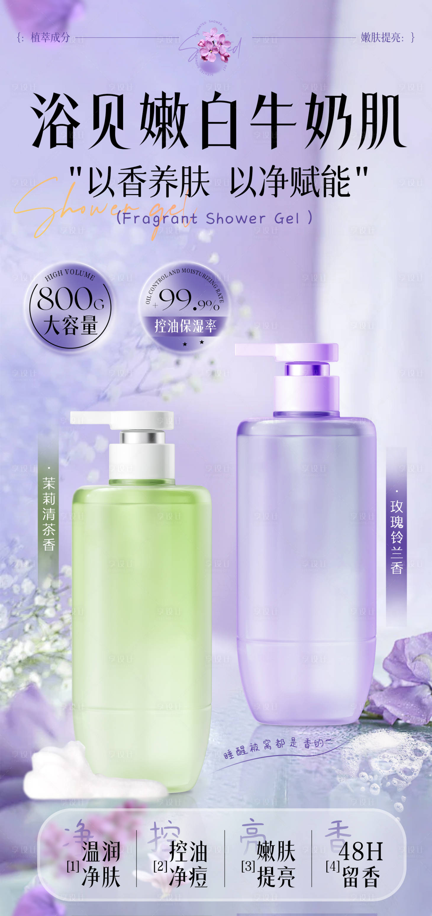 源文件下載【享設(shè)計(jì)】搜索編號(hào)：85490031149718807【沐浴露詳情頁(yè)首頁(yè)海報(bào)】