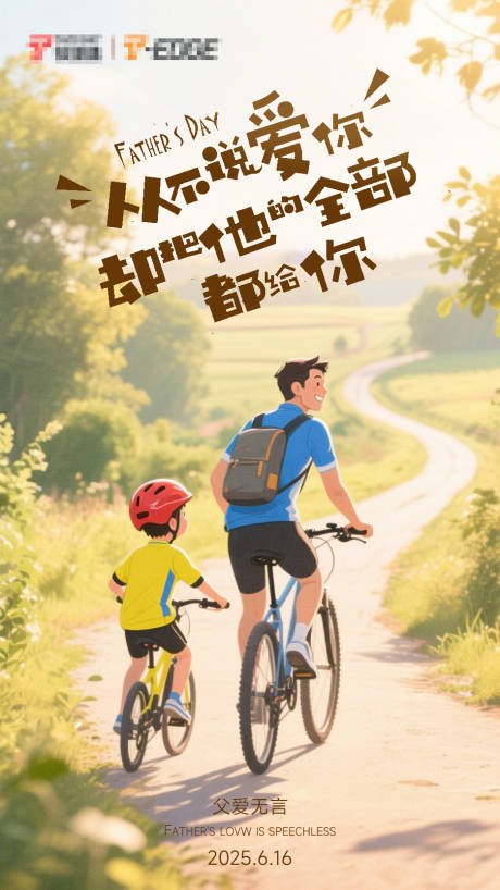 源文件下載【享設計】搜索編號：72600031276201997【父親節海報】