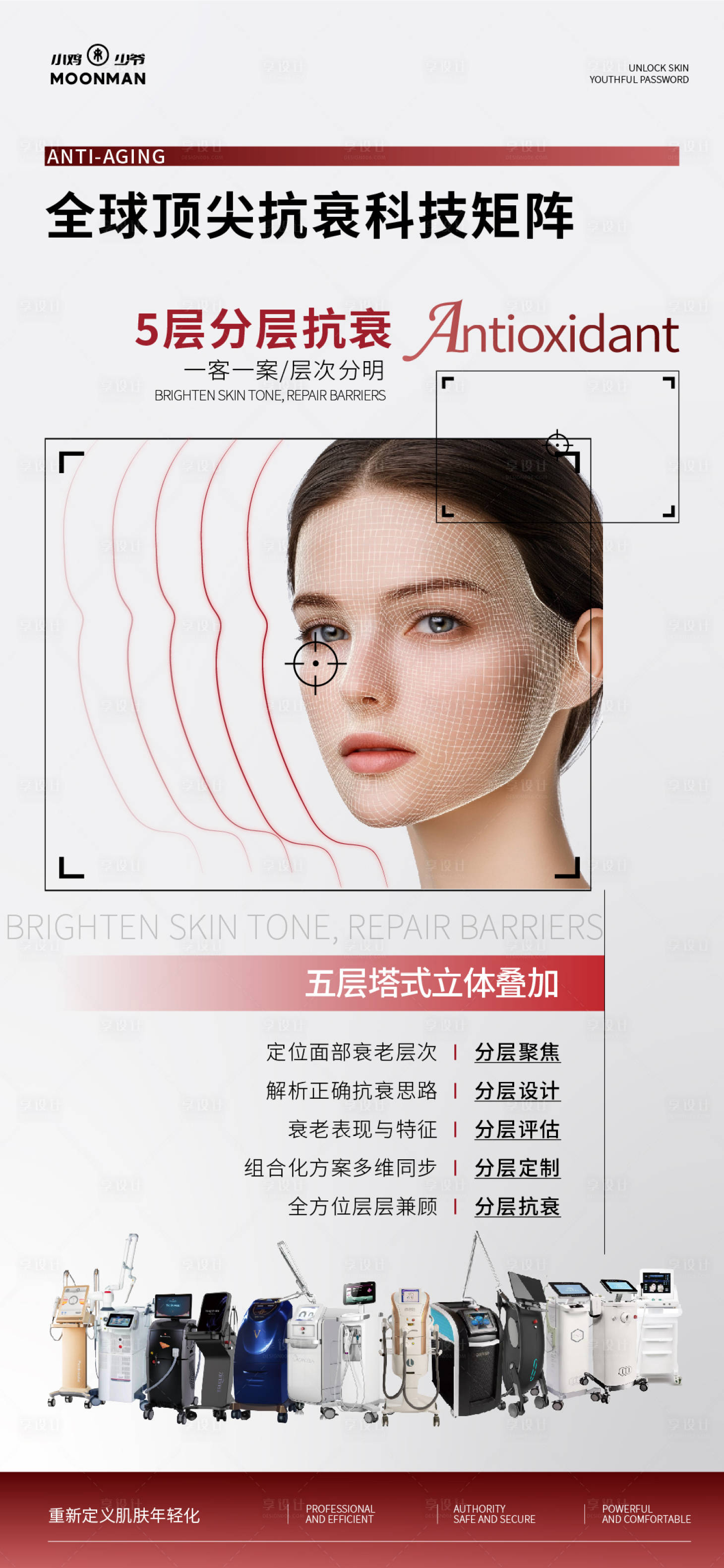 源文件下載【享設(shè)計】搜索編號：15030031368715207【醫(yī)美儀器海報】