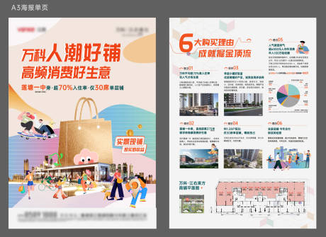 源文件下载【享设计】搜索编号：35950031451485106【房地产商铺价值点DM宣传单页】