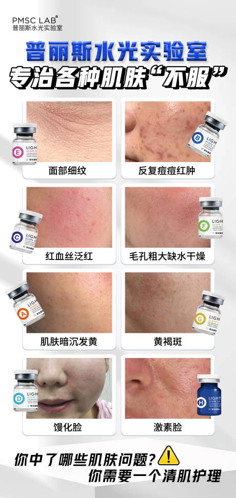 源文件下载【医美水光产品肌肤科普海报】编号：82050031378946089
