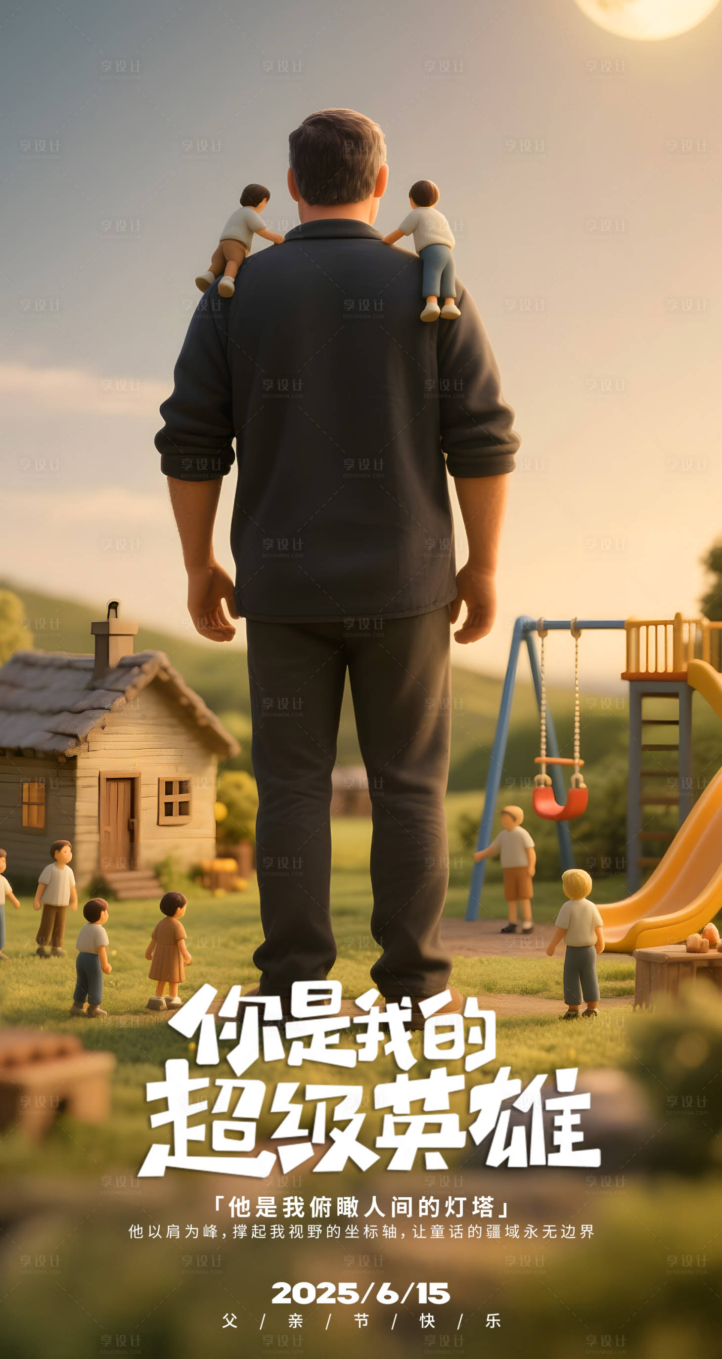 源文件下載【父親節海報】編號：17700031243067467