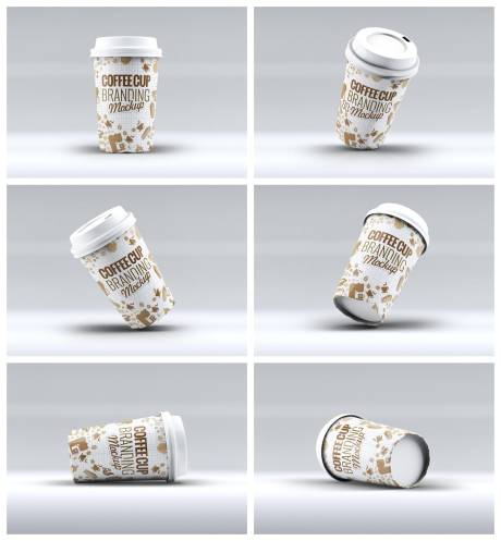 奶茶杯包装盒样机