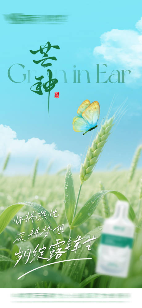 源文件下载【芒种节气护肝产品海报】编号：10410031107394834