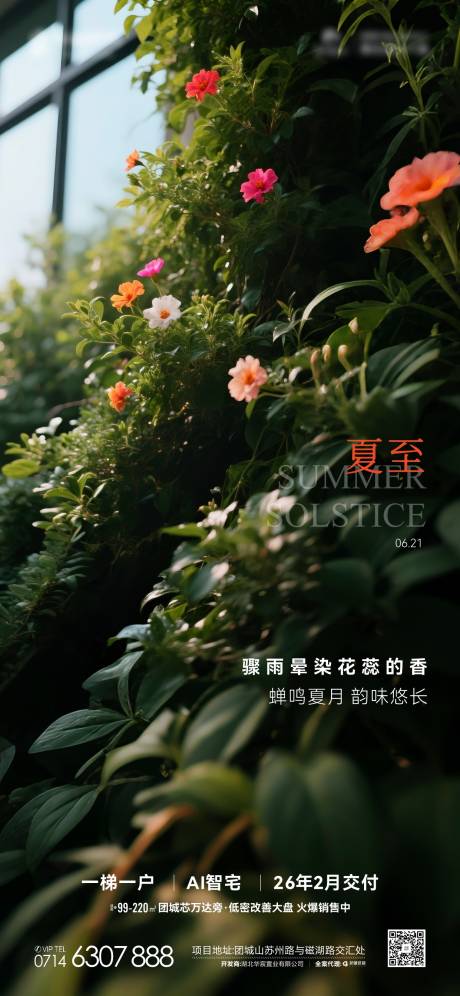 源文件下载【地产节气夏至海报】编号：66420031368755290