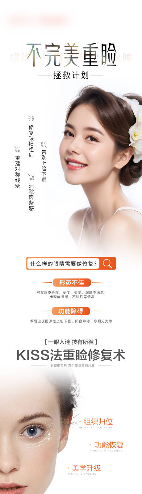 源文件下载【重睑修复术海报】编号：38770031208612621