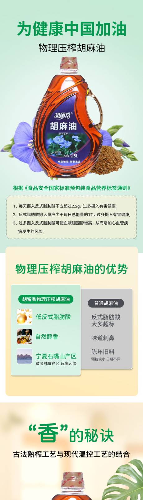源文件下载【享设计】搜索编号：76850031509932514【胡麻油详情】