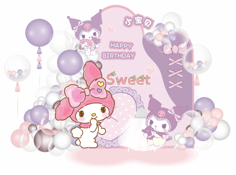 宝宝生日宴美陈