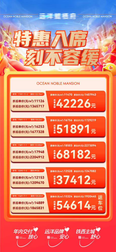 源文件下载【房地产特惠房源优惠信息微信海报】编号：97460031209162167