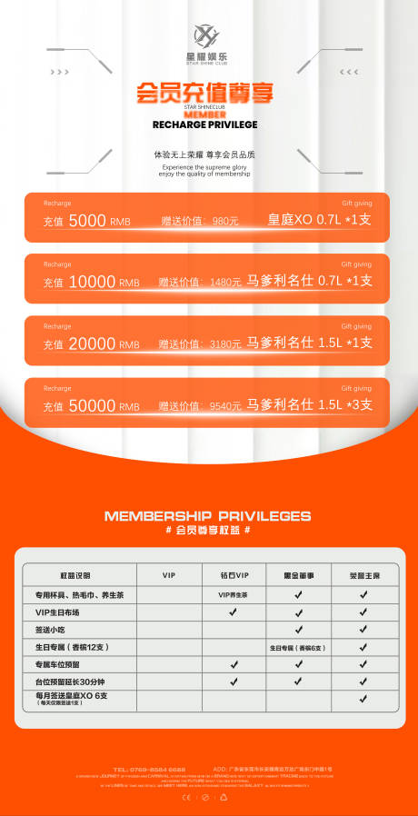 源文件下载【酒吧会员充值海报】编号：53150031646714776