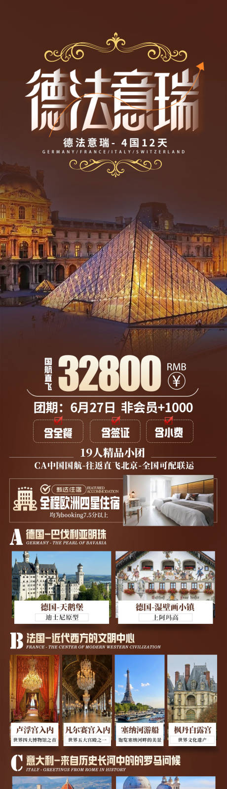 源文件下载【德法意瑞旅游 海报】编号：62810031439928372