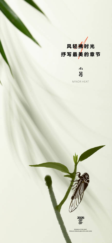 源文件下载【小暑海报】编号：21050031411553105