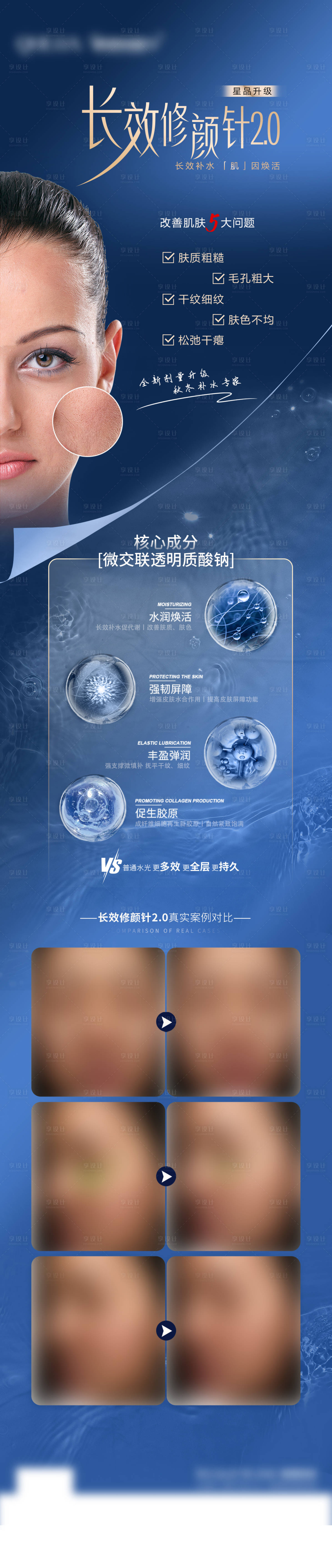 源文件下載【享設計】搜索編號：10100031207824862【透明質酸鈉長圖海報】
