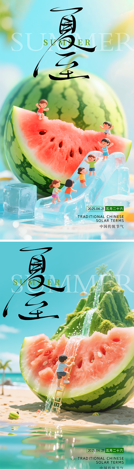 源文件下载【夏至海报】编号：93830031400884465