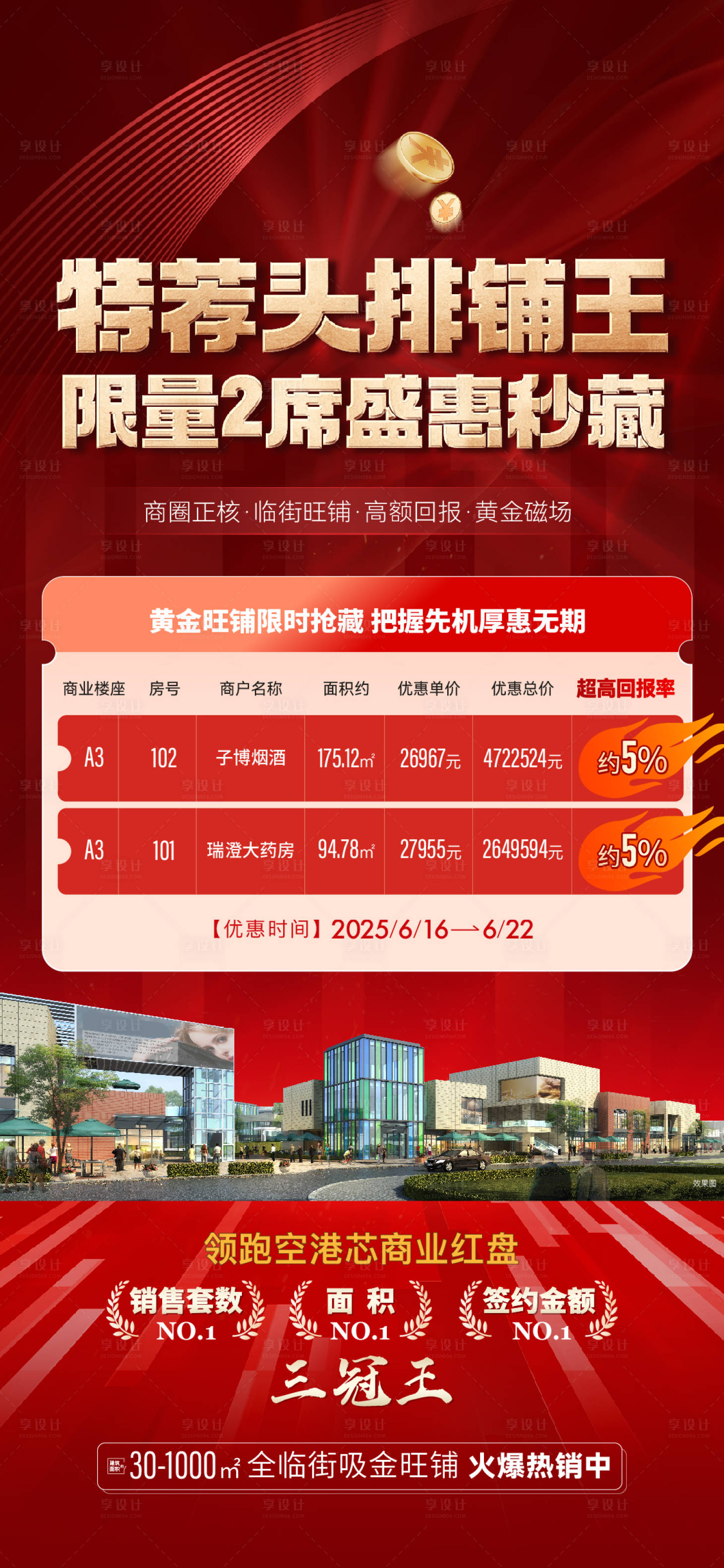 源文件下載【享設計】搜索編號：53300031391342925【特價房海報】