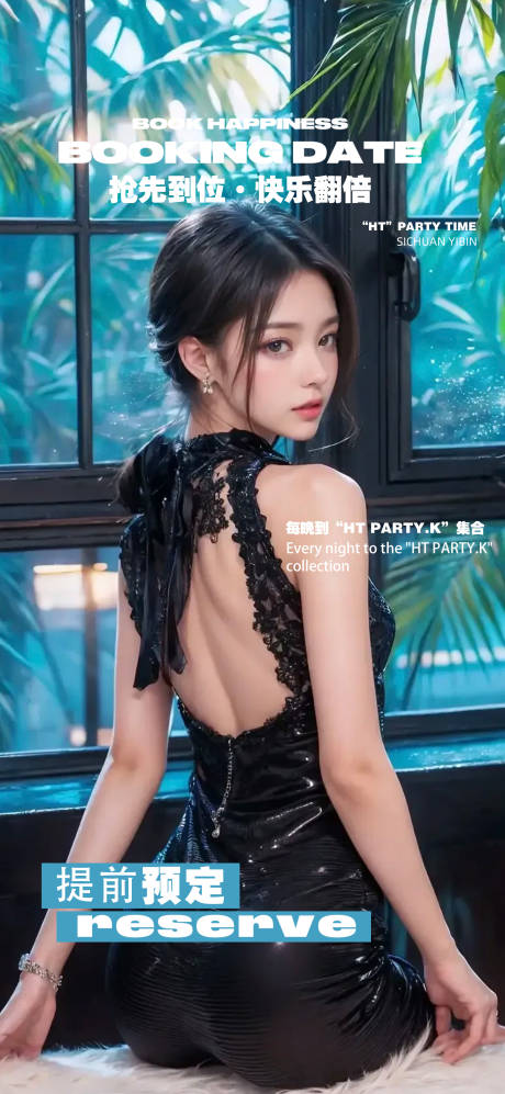 源文件下載【享設計】搜索編號：26670031111749784【酒吧邀約預訂海報】
