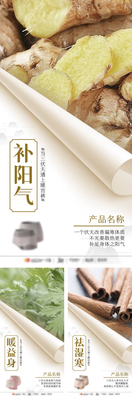 女士内裤产品海报