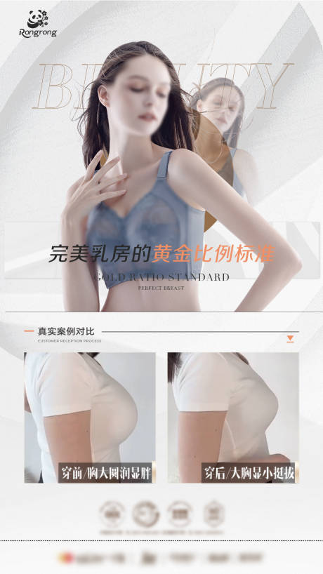 源文件下载【文胸产品对比推广海报】编号：17570031469507706