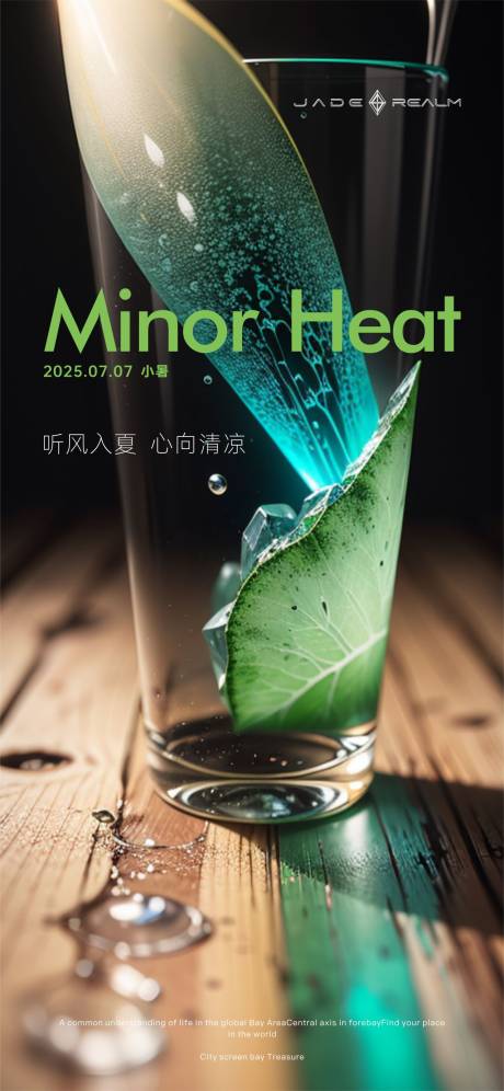 源文件下載【小暑海報】編號：24870031600983464