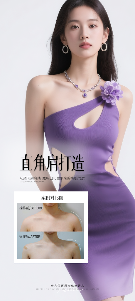 源文件下载【直角肩打造案例海报】编号：91570031514773546
