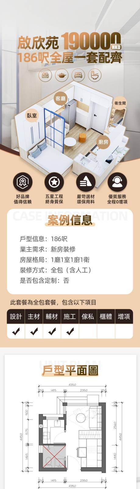 源文件下载【全屋定制方案长图】编号：84950031372697593