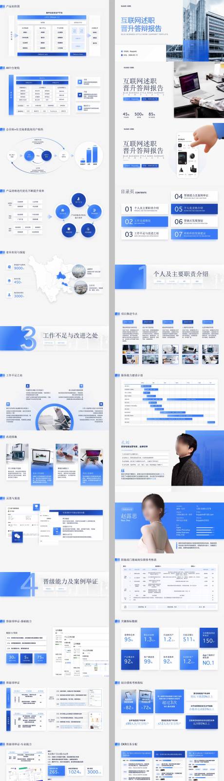 源文件下载【互联网述职晋升答辩报告】编号：96610031197084357