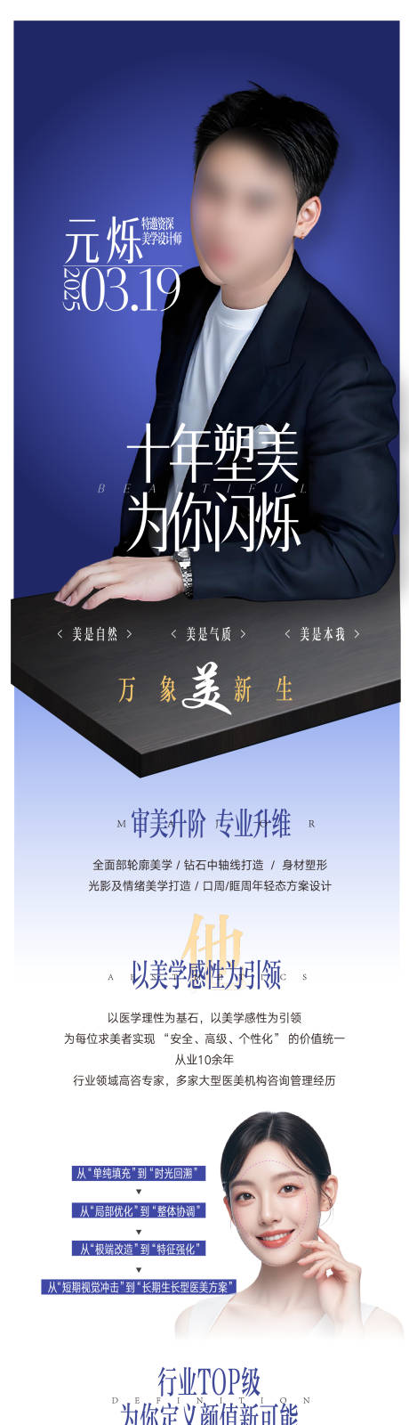 源文件下载【医美专家海报展架】编号：77690031184653262