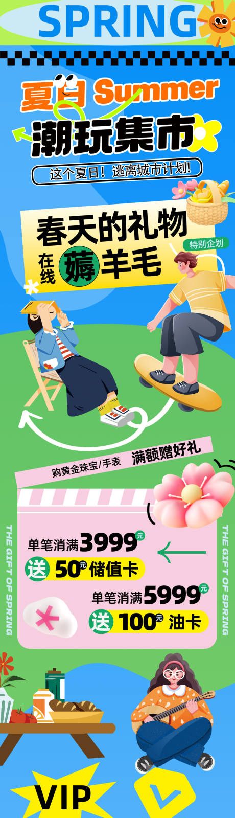 源文件下载【夏季活动长图】编号：54450031602829630