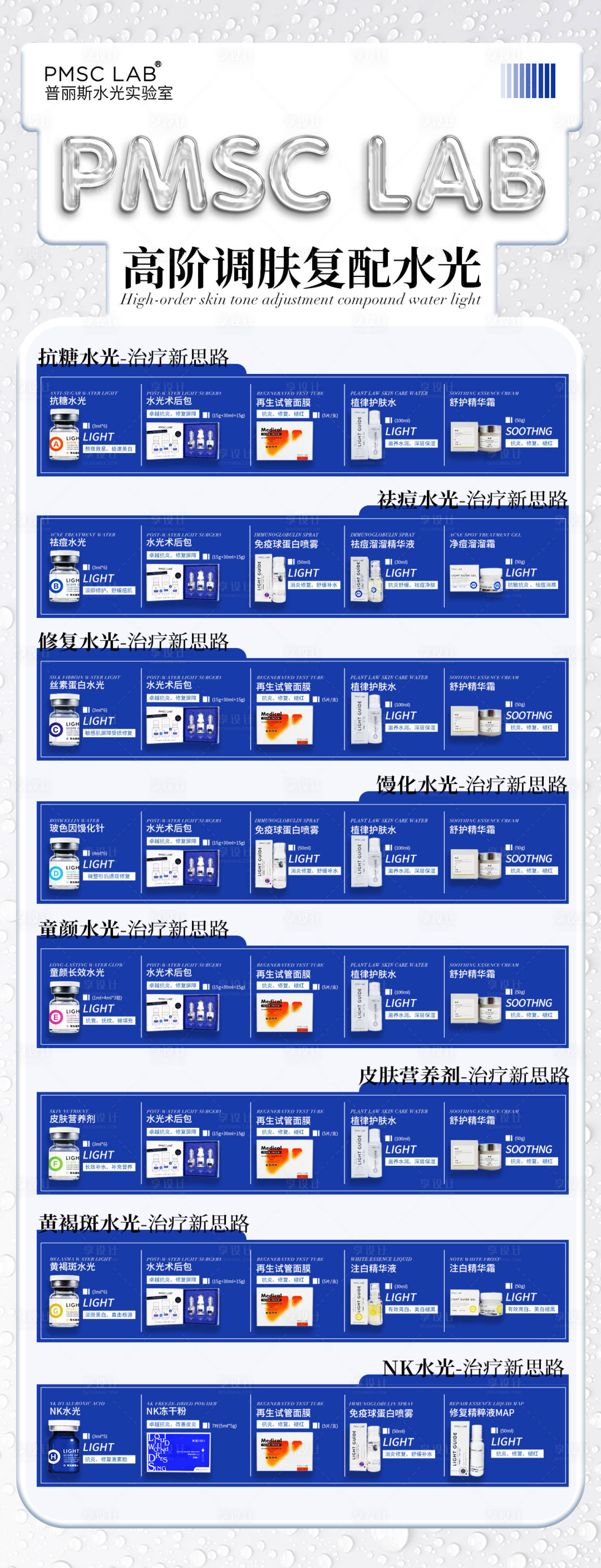 源文件下載【享設(shè)計(jì)】搜索編號(hào)：72430031554038111【醫(yī)美水光產(chǎn)品搭配海報(bào)】