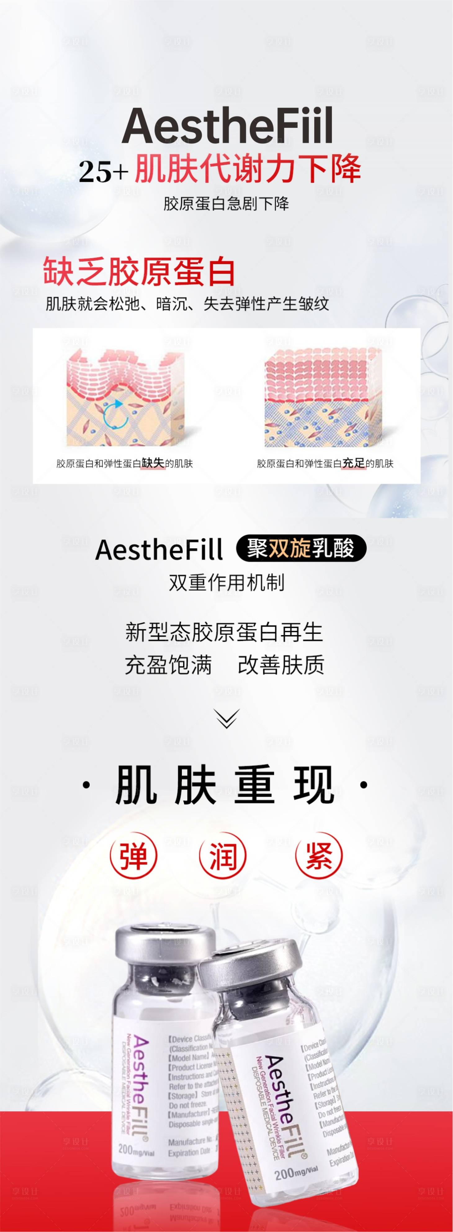 源文件下载【享设计】搜索编号：26310031148514612【医美产品宣传海报】